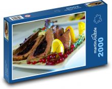 Essen - Fleisch, Steak Puzzle 2000 Teile - 90 x 60 cm