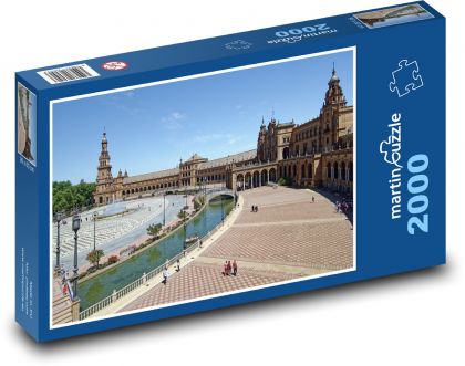 Spain - Seville, city - Puzzle 2000 pieces, size 90x60 cm 