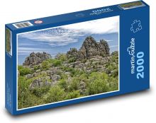 Španielsko - Provincia Malaga Puzzle 2000 dielikov - 90 x 60 cm