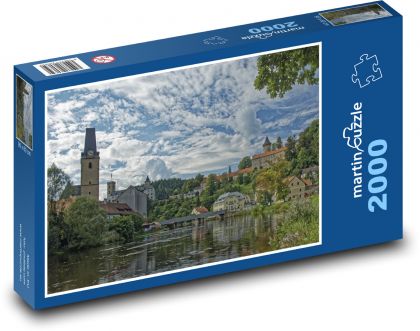 Česká Republika - Rožmberk nad Vltavou - puzzle 2000 dílků