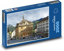 Švýcarsko - stará radnice Puzzle 2000 - 90x60 cm