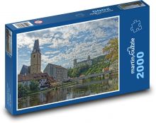 Rožmberk nad Vltavou - Česká Republika Puzzle 2000 dílků - 90 x 60 cm