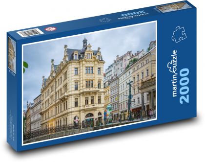 Karlovy Vary - Gebäude, Tschechische Republik - Puzzle - 2000 Teile