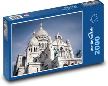 Paříž - kostel, budova Puzzle 2000 dílků - 90 x 60 cm