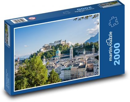 Salzburg - Rakúsko, mesto - Puzzle 2000 dielikov, rozmer 90x60 cm 