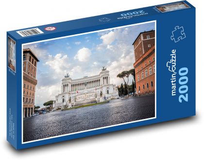 Koloseum - památník, Řím - Puzzle 2000 dílků, rozměr 90x60 cm