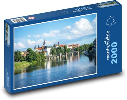Piesok - most, Česká republika - Puzzle 2000 dielikov, rozmer 90x60 cm 