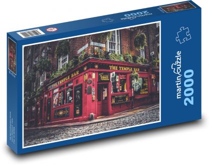Pub - Dublin, Irlandia - Puzzle 2000 elementów, rozmiar 90x60 cm