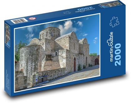 Agios Varnavas - klášter, Kypr - Puzzle 2000 dílků, rozměr 90x60 cm