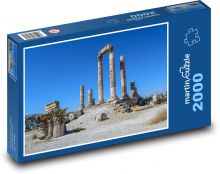 Tempel des Herkules - historische Stätte, Säulen Puzzle 2000 Teile - 90 x 60 cm