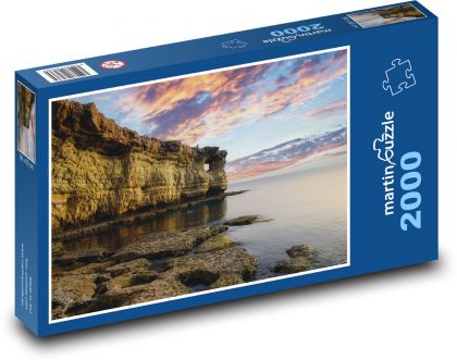 Cape Greco - národní park, Kypr - Puzzle 2000 dílků, rozměr 90x60 cm