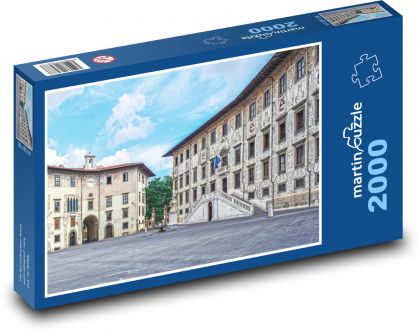 Piazza Dei Cavalieri - Italy, historical - Puzzle 2000 pieces, size 90x60 cm 