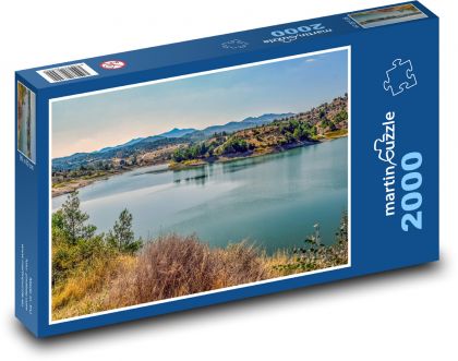 Stausee Tamassos - See, Natur - Puzzle - 2000 Teile