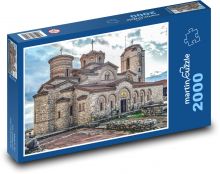 Plaošnik - kostol, Macedónsko Puzzle 2000 dielikov - 90 x 60 cm