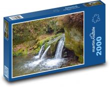 Vodopád - příroda, řeka Puzzle 2000 - 90x60 cm