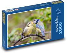 Feeding cubs - bruise, bird Puzzle 2000 pieces - 90 x 60 cm