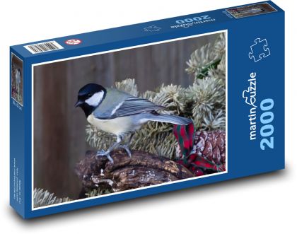 Koňadra - vták, zviera - Puzzle 2000 dielikov, rozmer 90x60 cm 