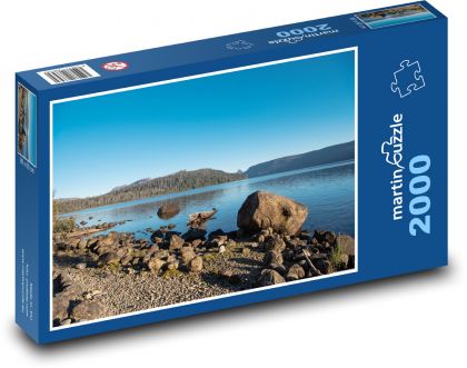 Jezero svaté Kláry - Tasmánie, voda - puzzle 2000 dílků