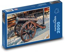 Armata - historia, broń Puzzle 2000 elementów - 90x60 cm