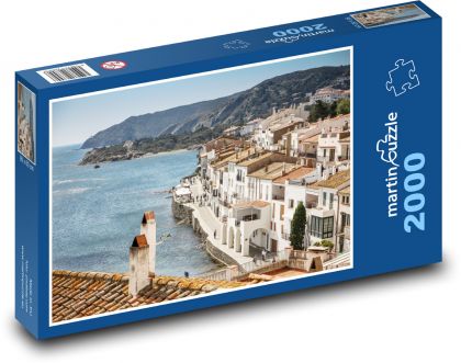 Costa Brava - Katalánsko, Španielsko - Puzzle 2000 dielikov, rozmer 90x60 cm 