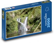 Vodopád -  řeka, Německo Puzzle 2000 dílků - 90 x 60 cm