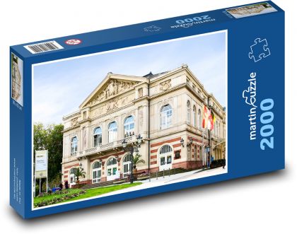Theatre - Baden Baden, Germany - Puzzle 2000 pieces, size 90x60 cm 