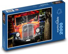 Starožitné auto - nákladní vůz, historický  Puzzle 2000 dílků - 90 x 60 cm