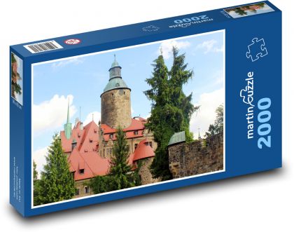 Hrad - pevnost, věž - puzzle 2000 dílků