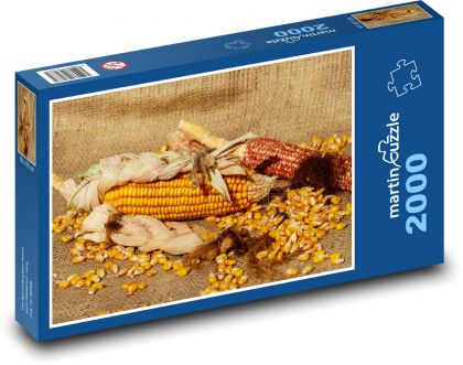 Gelbmais - COB, Pflanze - Puzzle - 2000 Teile