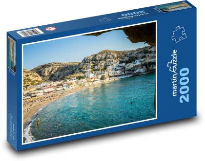 Strand - Kreta, Griechenland - Puzzle - 2000 Teile