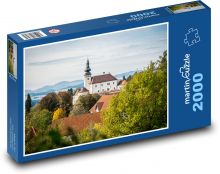 Kefermarkt - Rakousko, zámek  Puzzle 2000 dílků - 90 x 60 cm