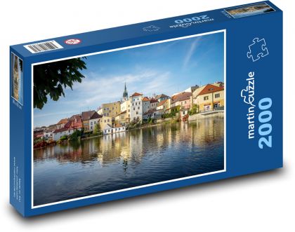 Jindřichův Hradec - mesto, Česká republika - Puzzle 2000 dielikov, rozmer 90x60 cm 