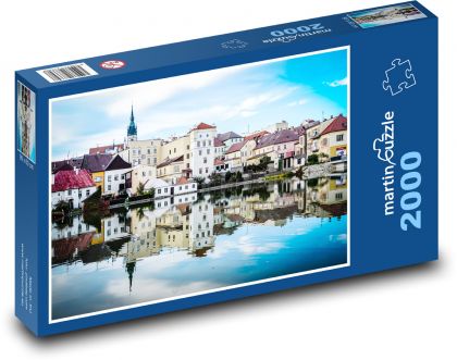 Jindřichův Hradec - Czech Republic, city - Puzzle 2000 dielikov, rozmer 90x60 cm 