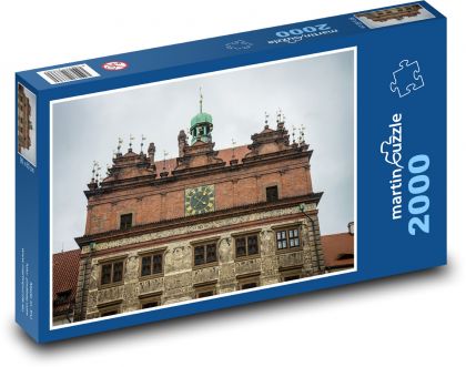 Plzeň - Česká republika, Radnica - Puzzle 2000 dielikov, rozmer 90x60 cm 