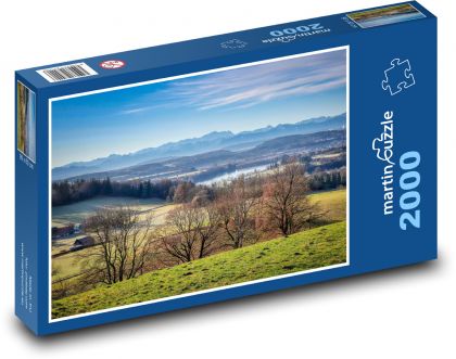 Tal - Weide, Wiese - Puzzle - 2000 Teile