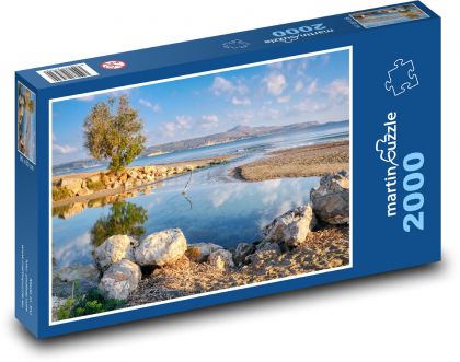 Laguna - nature, Crete - Puzzle 2000 pieces, size 90x60 cm 