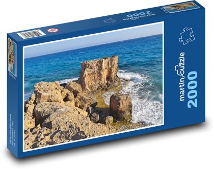 Ocean - rocks, nature - Puzzle 2000 pieces, size 90x60 cm 