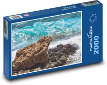Sea - waves, rocks Puzzle 2000 pieces - 90 x 60 cm