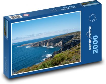 Oceán - pobrežie, príroda - Puzzle 2000 dielikov, rozmer 90x60 cm 