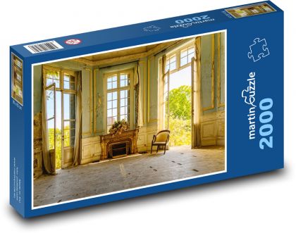 Salon - pokoj, místnost - puzzle 2000 dílků
