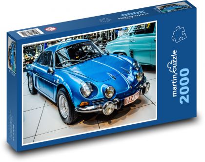 Samochód - pojazd, samochód - Puzzle 2000 elementów, rozmiar 90x60 cm