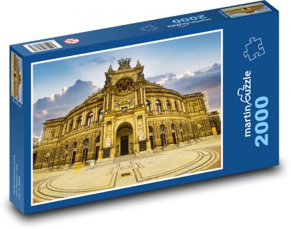 Dresden - opera, Germany - Puzzle 2000 pieces, size 90x60 cm 
