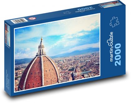 Florence - Italy, Europe - Puzzle 2000 pieces, size 90x60 cm 