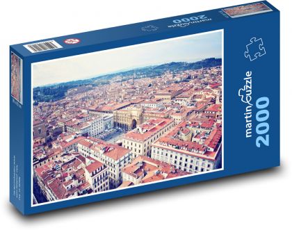 Italy - Florence, Europe - Puzzle 2000 pieces, size 90x60 cm 