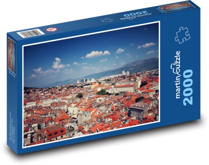 Croatia - Split, city - Puzzle 2000 pieces, size 90x60 cm 