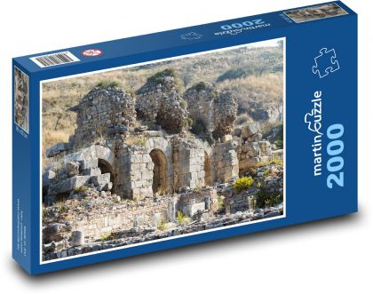 Ruinen - Hügel, Architektur - Puzzle - 2000 Teile