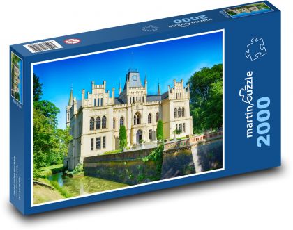 Evenburg Castle - Germany, Logos - Puzzle 2000 pieces, size 90x60 cm 