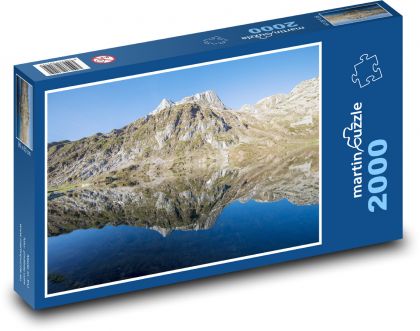 Hory - Asturie, Španělsko - Puzzle 2000 dílků, rozměr 90x60 cm
