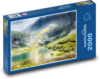 Góry - Tatry Wysokie, Słowacja - Puzzle 2000 elementów, rozmiar 90x60 cm