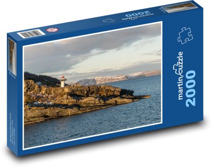 Norway - lighthouse, sea - Puzzle 2000 pieces, size 90x60 cm 